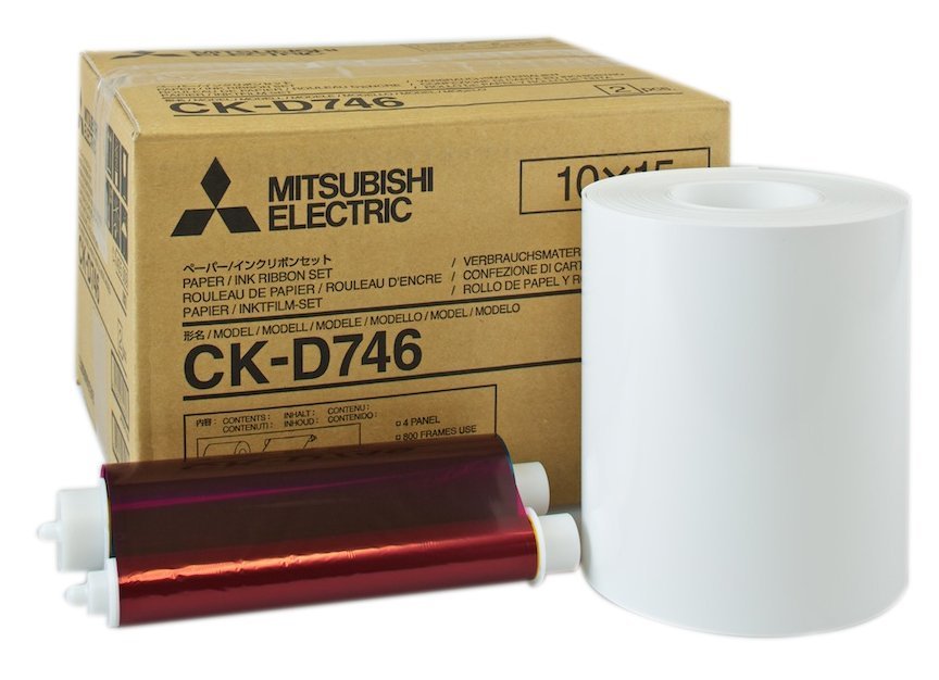 卡纸16 Mitsubishi CK-D746 4x6 (10x15) Termal Kağıt