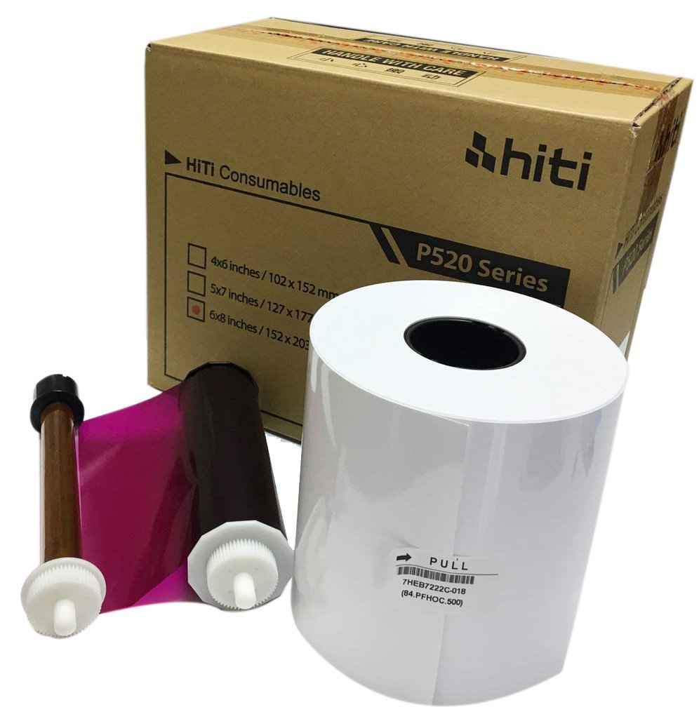 Hiti ÇİPSİZ P520L/P525L  6x8 (15x21) Termal Kağıt