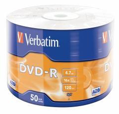 Verbatim Dvd-R 4.7 GB Cace Box 12 Paket (1Koli)