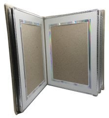 Kadife Kumaş Yüzey 10+1 15x21 Fotoğraf Albümü Krem