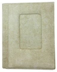 Kadife Kumaş Yüzey 10+1 15x21 Fotoğraf Albümü Krem