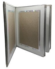 Kadife Kumaş Yüzey 10+1 15x21 Fotoğraf Albümü Duman