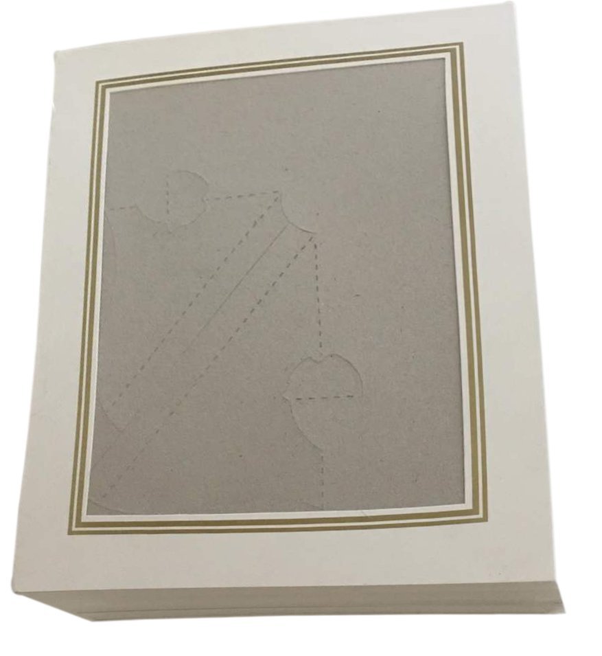 KuleTek Karton Çerçeve 15x21  Paket Beyaz