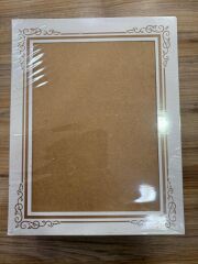 KuleTek Karton Çerçeve 15x21  Paket Beyaz