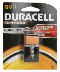 Duracell Alkalin 9 Volt Pil