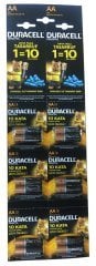 Duracell Alkalin AA Kalem Pil 12 Li Kartela