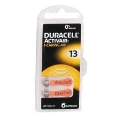 Duracell 13 Numara Kulaklık Pili 6Lı Paket