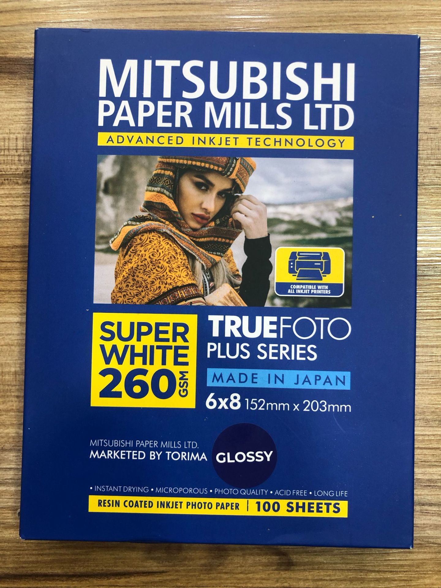 Mitsubishi A5 260gr Parlak İnkjet Kağıt