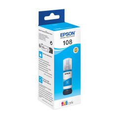 Epson 108 Serisi Orijinal Mürekkepler - C-70 ml - L8050, L18050