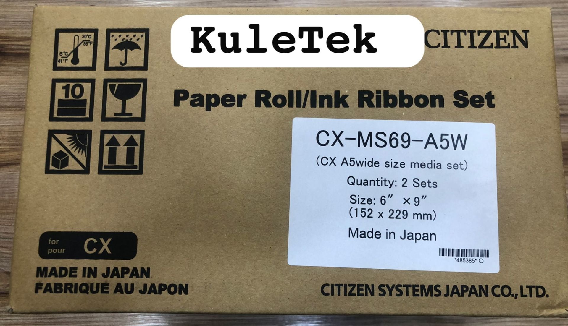 Citizen CX 15x20cm Kağıt & Ribbon  375 ADET